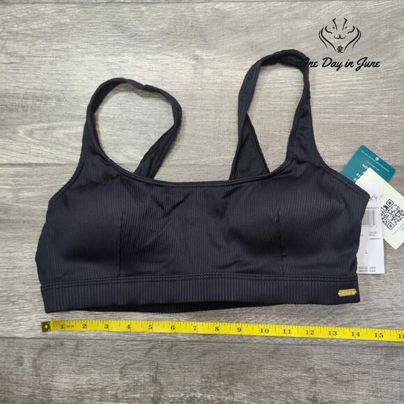 Roxy Mind of Freedom Bralette Bikini Top Size L - Picture 5 of 6